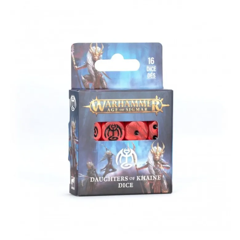 Age Of Sigmar: Daughters Of Khaine Dice (16 Dados)