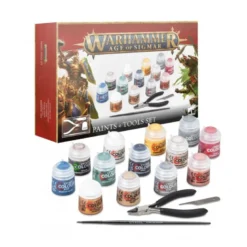 Age Of Sigmar: Paints and tool Set (13+3)