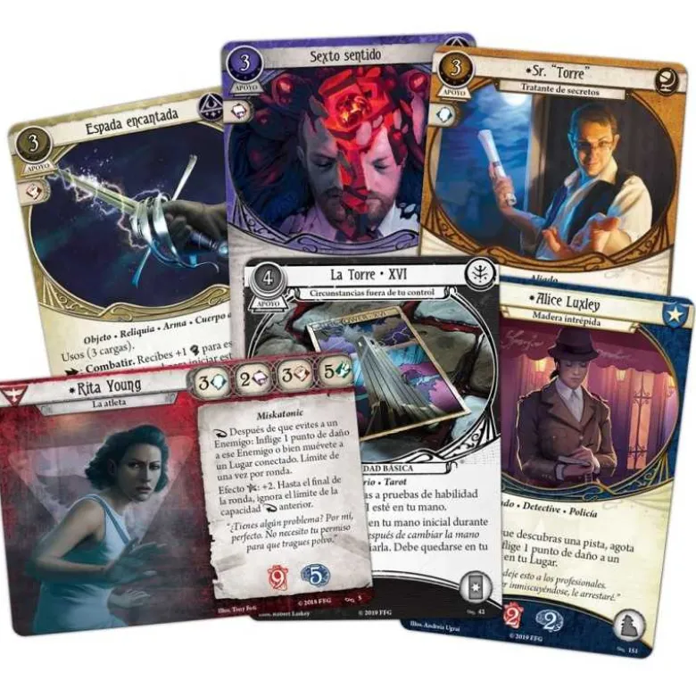 AH LCG: El Círculo Roto: investigadores