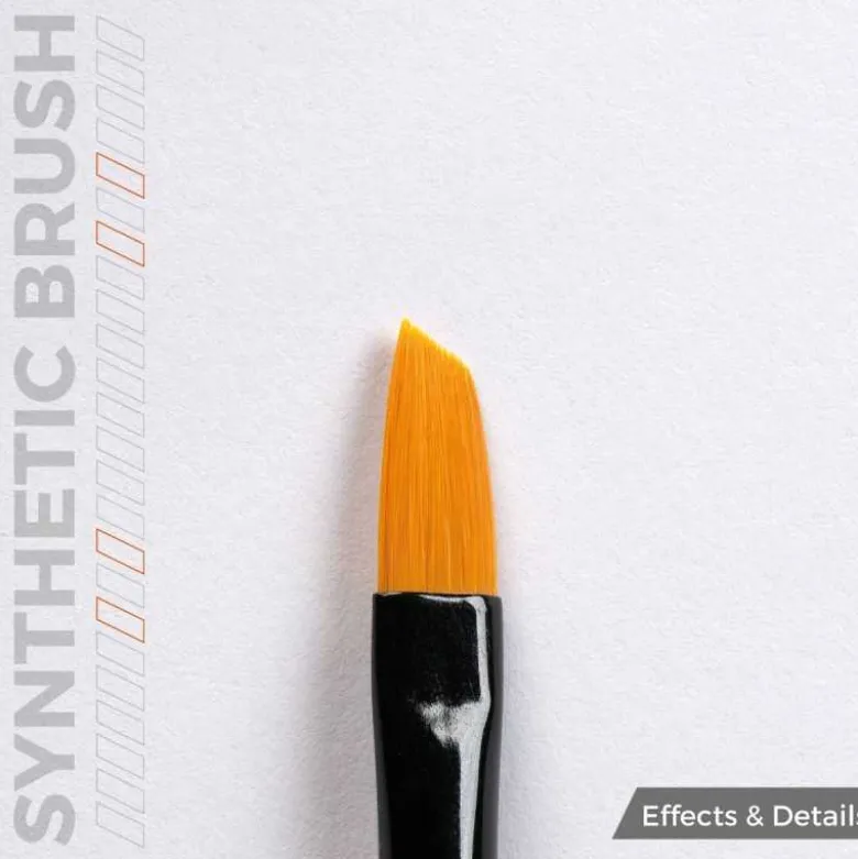 Ak Synthetic Brush - Angular