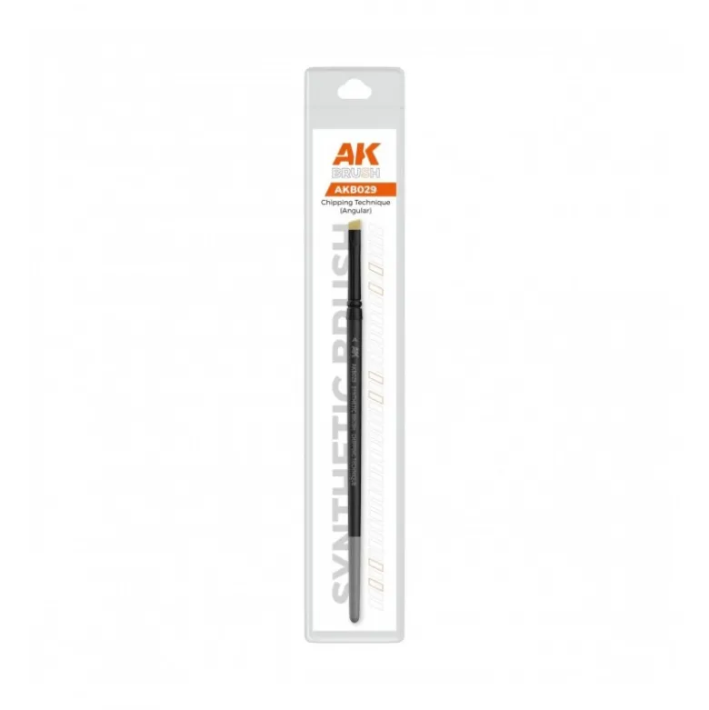 Ak Synthetic Brush - Chipping Technique (Angular)