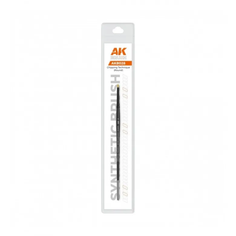 Ak Synthetic Brush - Chipping Technique (Round)