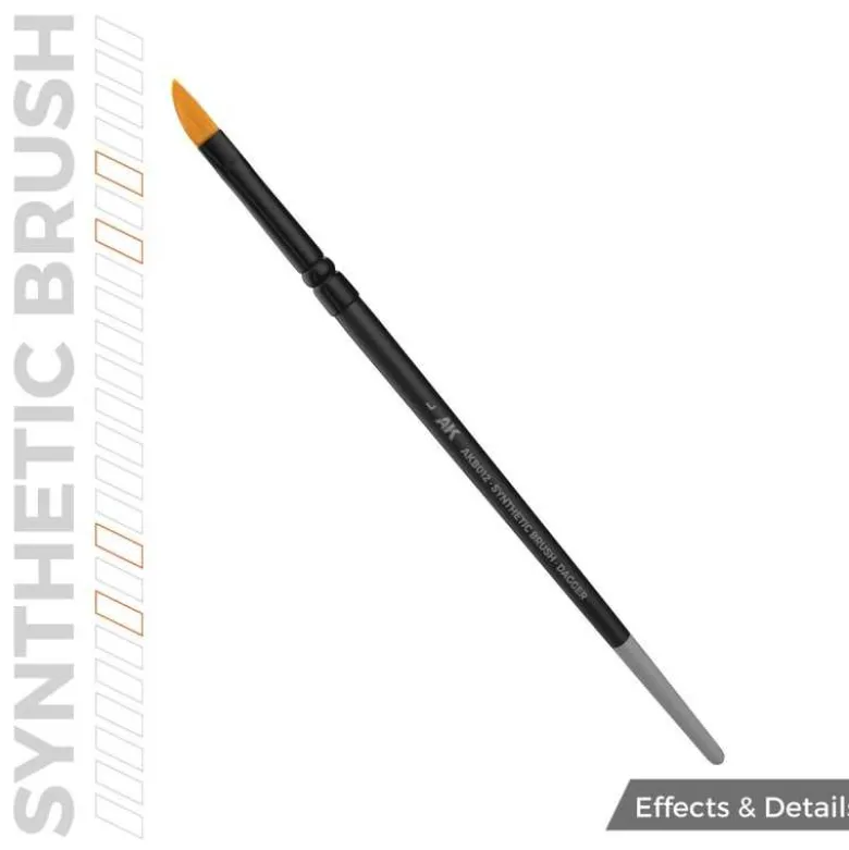 Ak Synthetic Brush - Dagger L