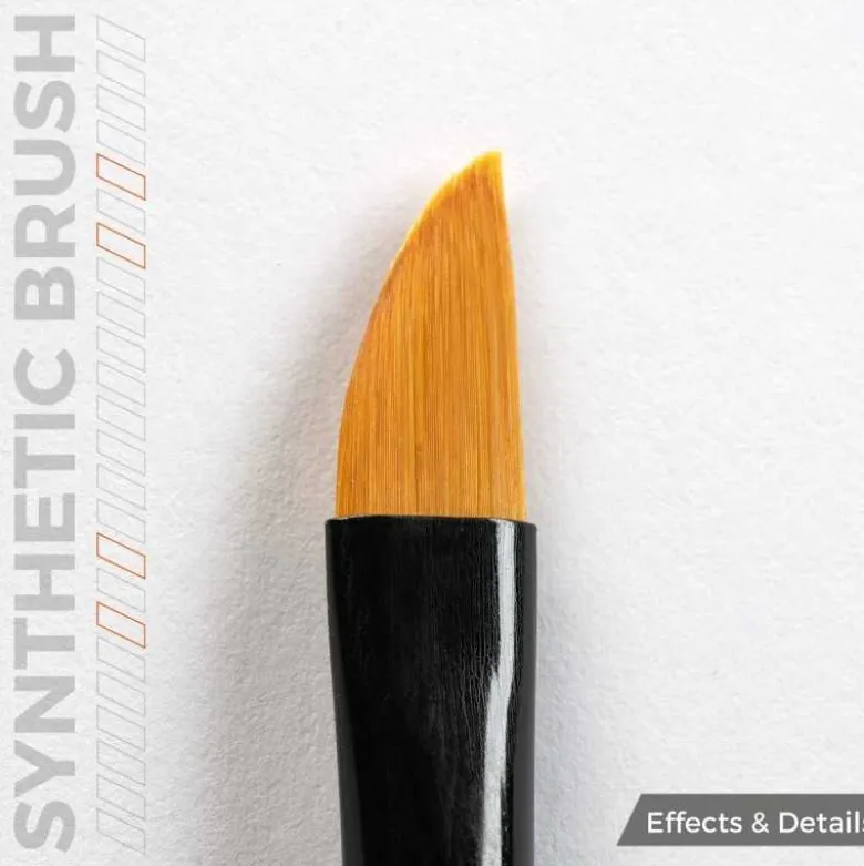 Ak Synthetic Brush - Dagger L