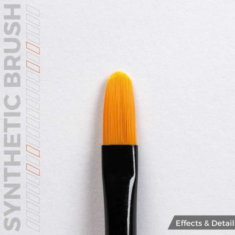 Ak Synthetic Brush - Filbert 6