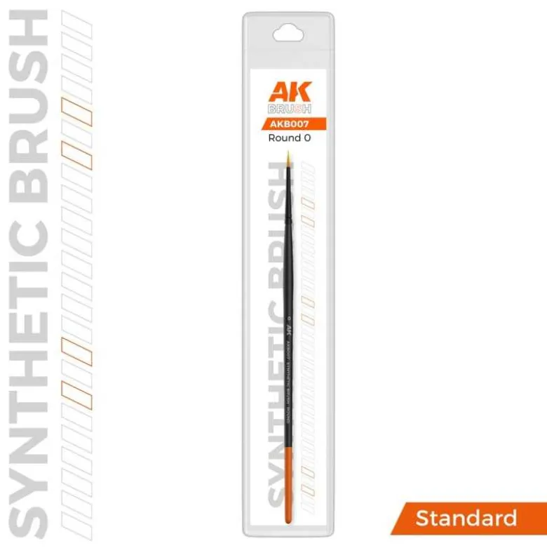 Ak Synthetic Brush - Round 0