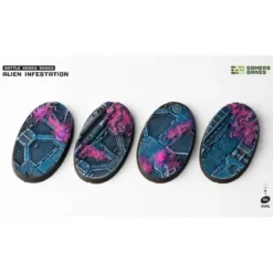 Alien Infestation Bases Oval 60mm (x4)