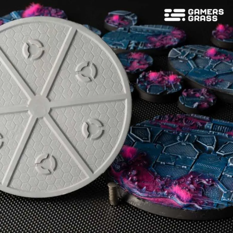 Alien Infestation Bases Round 100mm (x1)