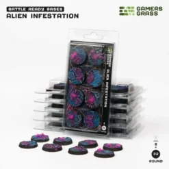Alien Infestation Bases Round 32mm (x8)