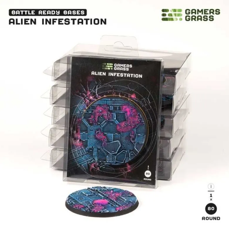 Alien Infestation - Round 80mm (x1)