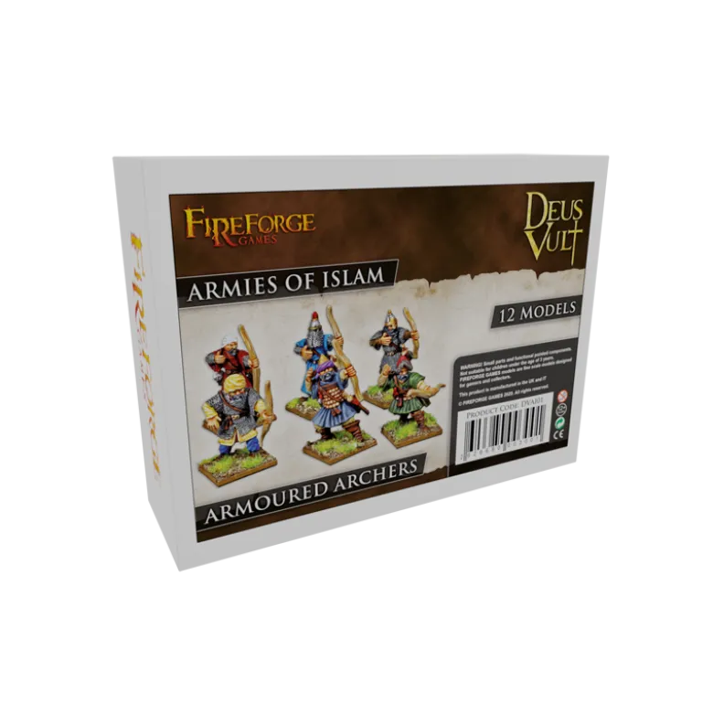 Arab Armoured Archers (12 Infantry Resin Figures)