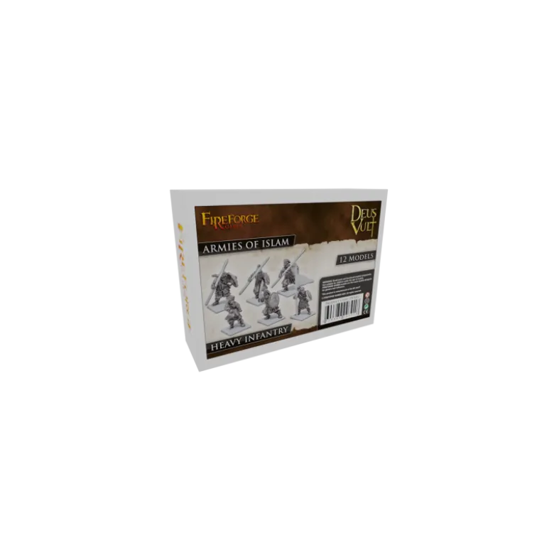 Arab Heavy Infantry (12 Infantry Resin Figures)