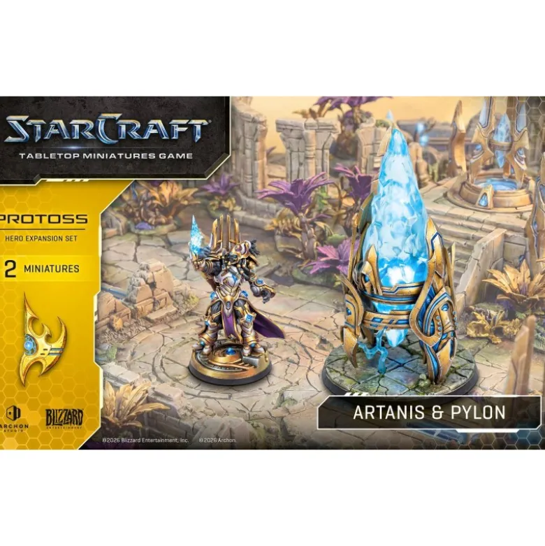 Artanis & Pylon (Hierarch) Protoss Hero Expansion Set (Inglés)