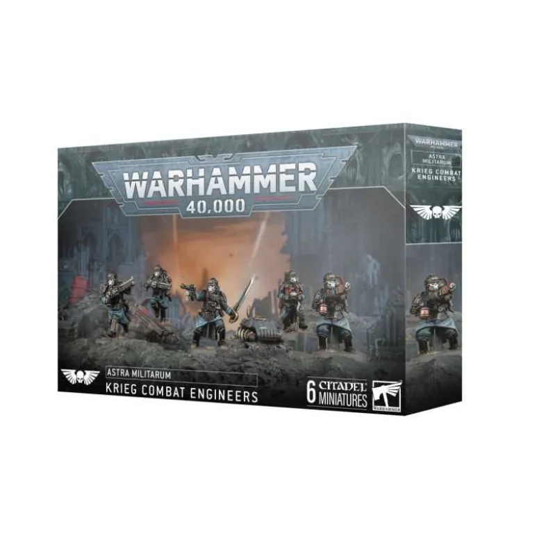 Astra Militarum: Ingenieros De Combate De Krieg