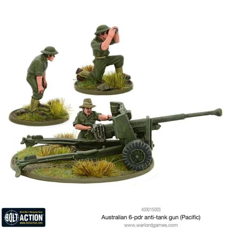 Australian 6-pdr Anti-tank Hun