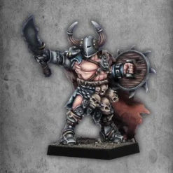 Barbarian Chief With Shield