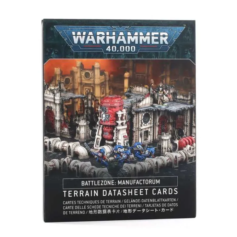 Battlezone Manufactorum: Datasheet Cards (Castellano)