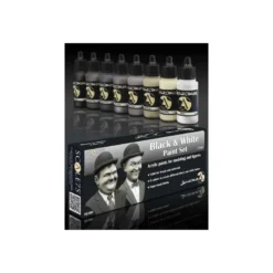 Black and White Paint Set