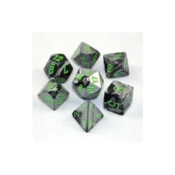 Black-Grey with Green Set (7)