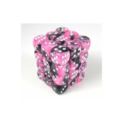 Black-Pink with White 12 mm (36)
