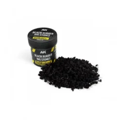 Black Rubber Big Stones 100ml