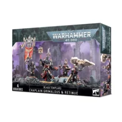 Black Templars: Capellán Grimaldus y escolta (4)