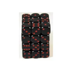 Black with Red 12 mm (36)