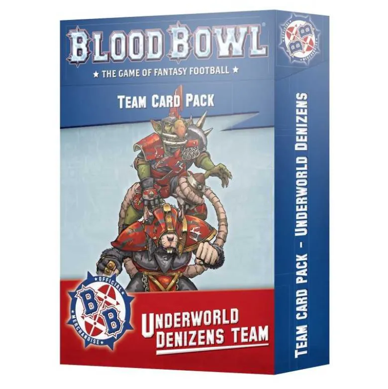 Blood Bowl: Underworld Denizens Team Card Pack (Inglés)