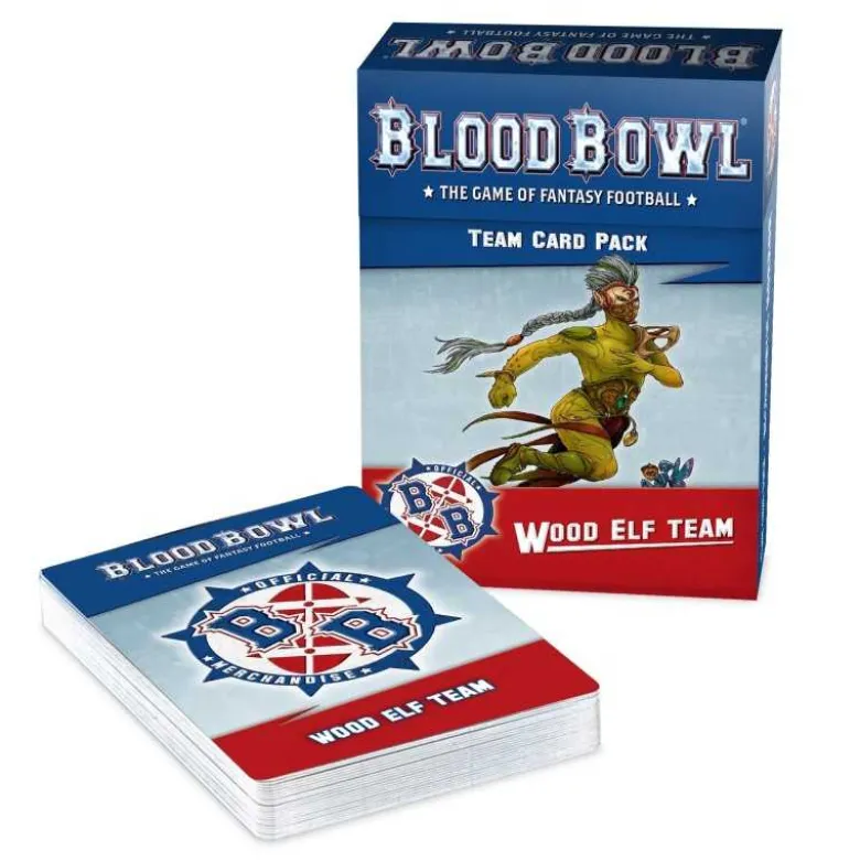 Blood Bowl: Wood Elf Team Card Pack (Inglés)