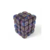 Blue-Purple with Gold 12 mm (36)