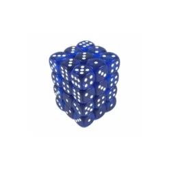 Blue with White 12 mm (36)