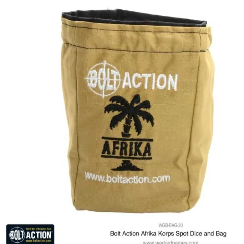 Bolt Action Afrika Korps Dice Bag