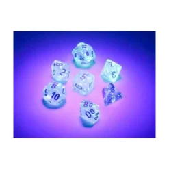 Borealis Mini-hedral Icicle/light blue Luminary 7-Die