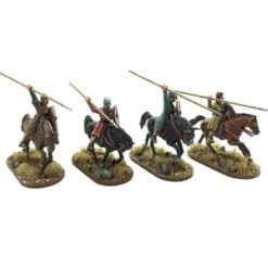 Breton Cavalrymen thrusting overarm