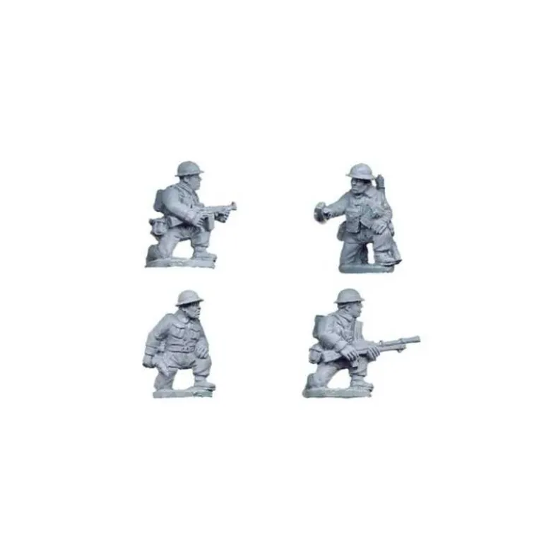 British Infantry Command & Bren Team Kneeling (4)