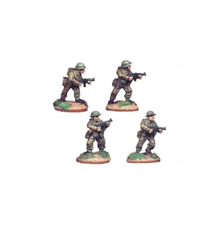 British Paratrooper 3" Mortar & 3 Crew