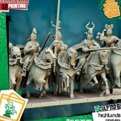 Caballeros del grial (x5)