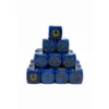 Caja de 24 Dados Personalizados de 16mm Para Ejércitos Ultramarines