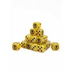 Caja de 24 Dados Personalizados de 16mm Para Ejércitos Puños Imperiales