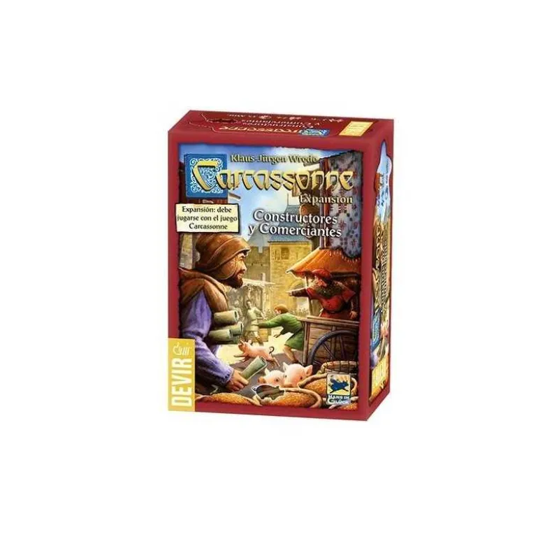 Carcassonne: Constructores Y Comerciantes (Expansión 2)