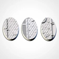 City Sci-Fi Bases 89mm X 52mm (10 Tops)