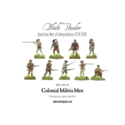 Colonial Militia Men (30)