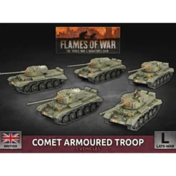Comet Armoured Troop (5x Plastic)