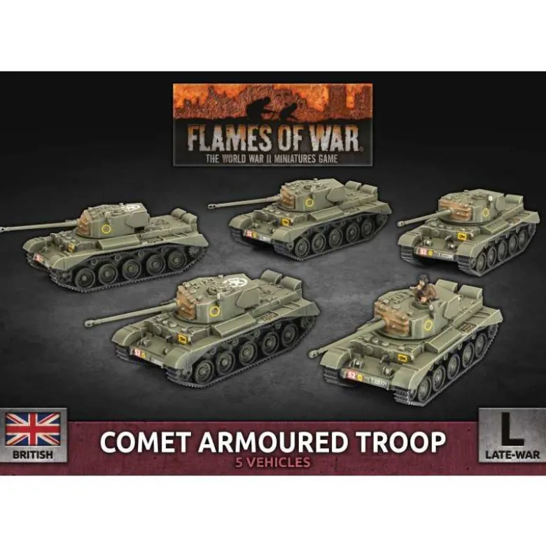 Comet Armoured Troop (5x Plastic)