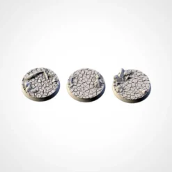 Cracked Desert Bases 40mm (10 Tops)