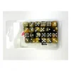 24 Dados de 12mm Marmoleados Amarillo Negro