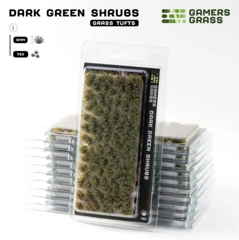 Dark Green Shrubs