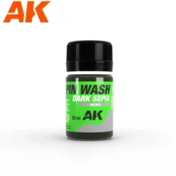 Dark Sepia - Pin Wash