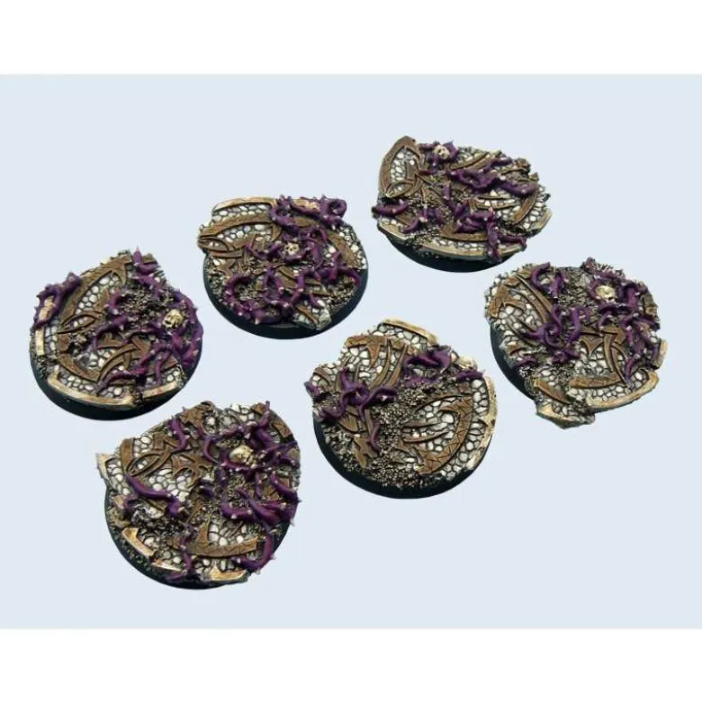 Dark Temple Bases - Round 40mm (2)