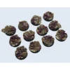 Dark Temple Bases - Round 25mm (5)